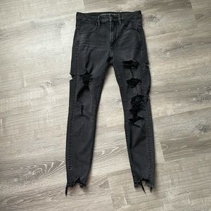 American Eagle Ripped Skinny Jeans
